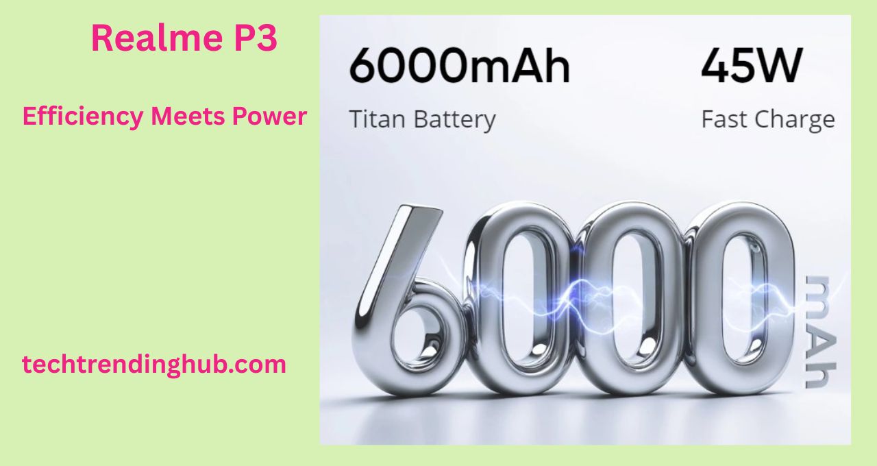 Realme P3 Battery Performance