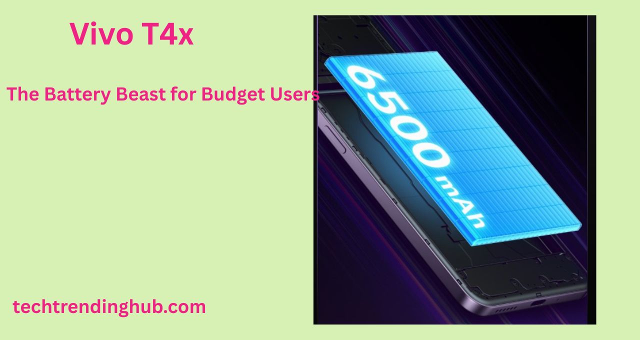 Vivo T4x Battery Performance